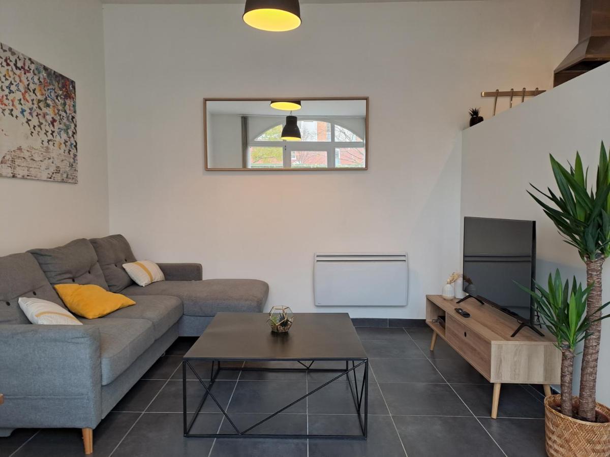 Bel Appartement Grande Terrasse Avec Parking A Dijon Bagian luar foto